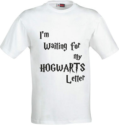 IM WAITING FOR MY HOGWARTS LETTER COTTON CHILDS T SHIRT