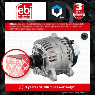 Alternator fits OPEL MOVANO FD, JD 2.2D 2000 on G9T750 009121119 4405286 Febi