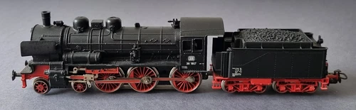 Original Märklin H0 Nr. 3098 - Dampflokomotive mit Wannentender - P8 - rar