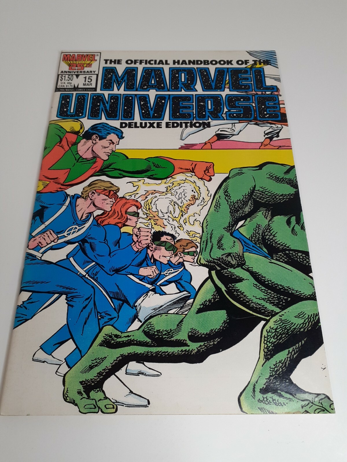 Official Handbook of the Marvel Universe Deluxe Edition Comic #15