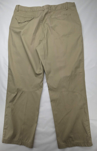Zero Restriction Pant Mens 40W 32L Beige Tour Series Golf ⛳ Flat Front $295 - Picture 4 of 14
