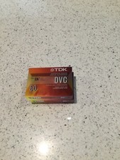 TDK DVC 60 Mini DV Digital Video Cassette Tapes Superior Grade NEW lot of 2