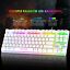 thumbnail 8  - UK Layout Gaming Keyboard Mouse 6400DPI Rainbow Backlit for PC Laptop PS4 Xbox 1