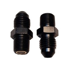 4an To 18 Npt Nitrous Oxide Filter Fittings Black Set Of 2