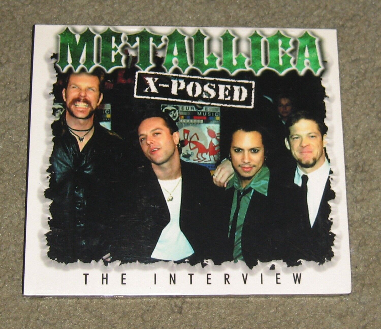 Metallica - Metallica X-Posed: The Interview (CD, 2000, Chrome Dreams)