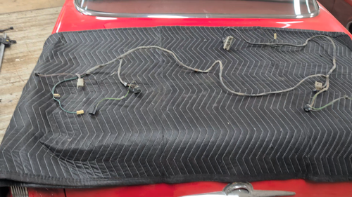 1964 Riviera Headlight Wiring Harness Buick 1963 1965 Under Hood Front Forward - Video 1 of 1