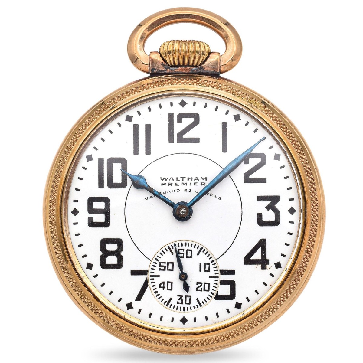 Vintage Waltham Premier 10K Gold Filled 23 Jewels Size 16 Pocket