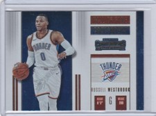 2017-18 Contenders Hall Of Fame #9 Russell Westbrook Insert Free Shipping READ!