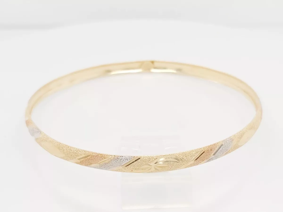 Ebay 14k gold bangle bracelet online