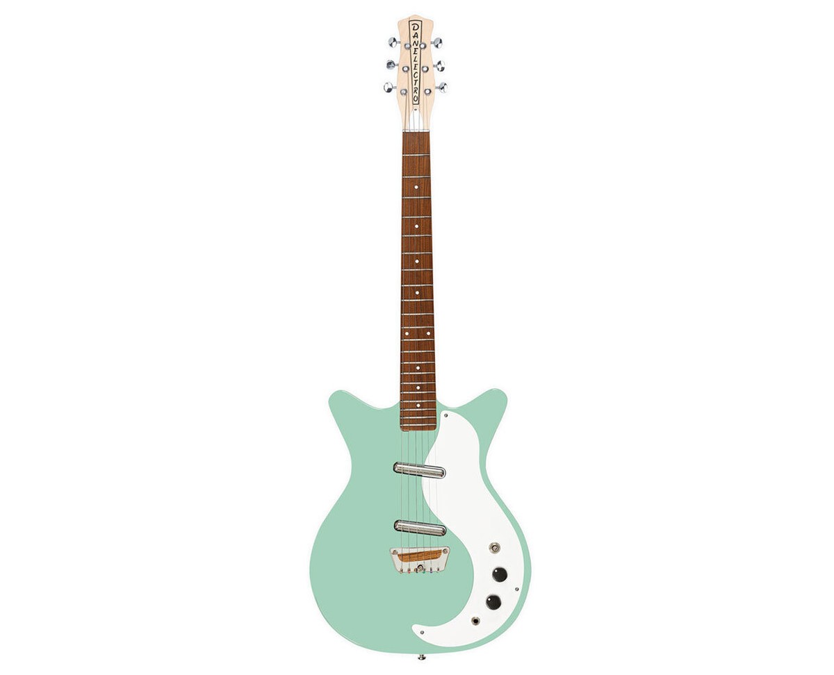 Danelectro Stock '59 Electric Guitar - Vintage Aqua | eBay Danelectro Stock '59 Electric Guitar - Vintage Aqua | eBay