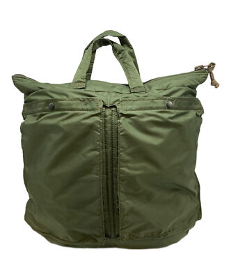 Yoshida Porter × ANATOMICA Helmet bag Khaki NO-LTD7-VII From Yoshida Porter × ANATOMICA Helmet bag Khaki NO-LTD7-VII From