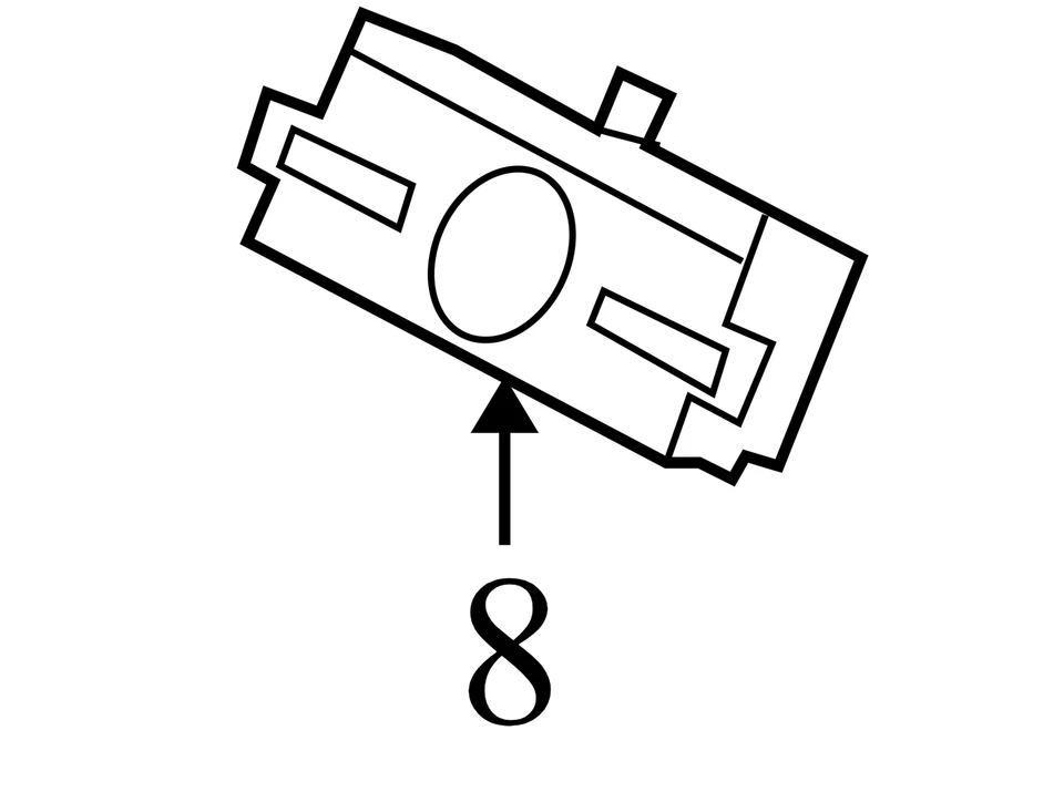2003-2011 Lincoln Town Car Analog Clock Used 3W1Z15000AB OEM - Image 2 of 4
