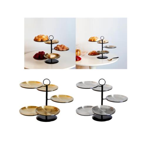 Dessert Stand 3 Tier Centerpiece Cookie Tray for Wedding Parties - Afbeelding 1 van 7