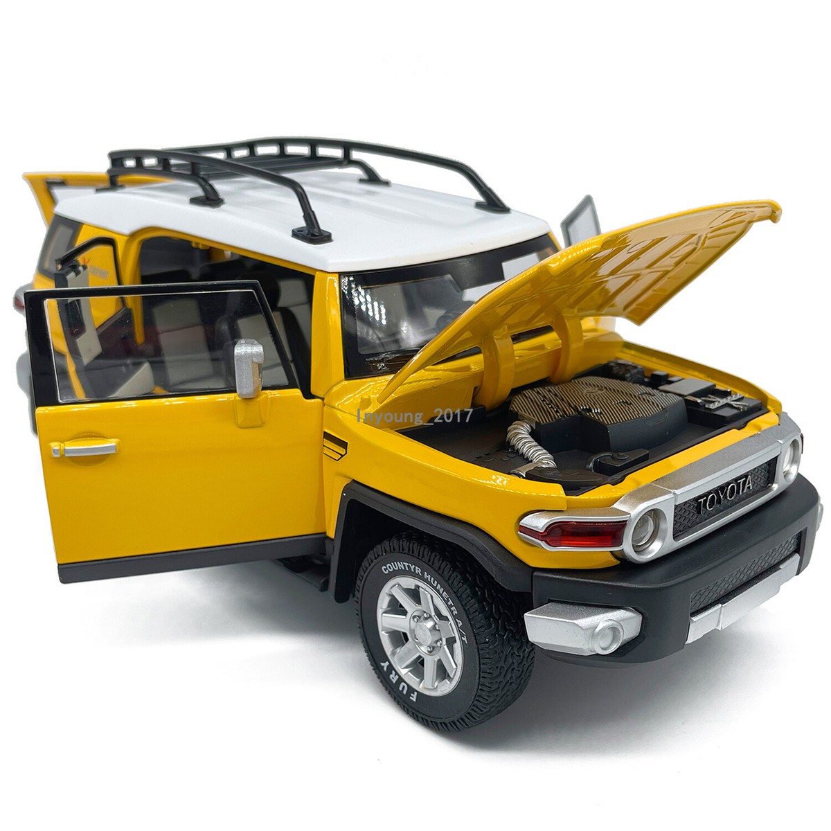 1/24 Scale FJ Cruiser X Treme Model Car Diecast Toy Cars