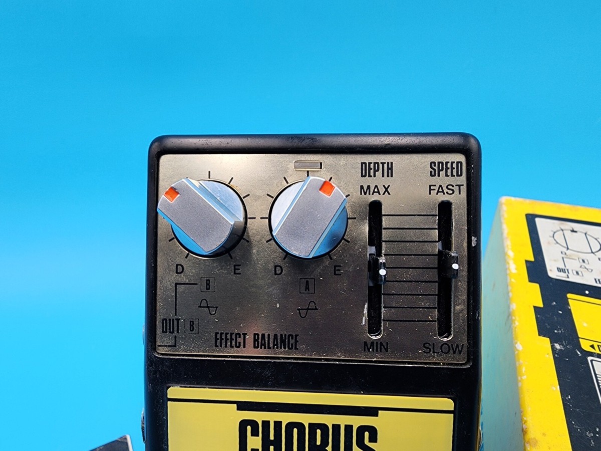 GUYATONE STEREO CHORUS PS-013 動作確認済み Vintage 80s Guyatone PS-013 Stereo Chorus Guitar Effect