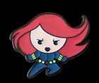 Disney Resort Shanghai Black Widow PIN,    Marvel Kawaii Art Collection  — photo 2