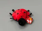 "Lucky" the Ladybug TY Beanie Baby (1995)  - Vintage Plush Toy