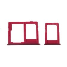 For Samsung Galaxy J6 Plus J610 Replacement Sim Card Tray Red UK Stock