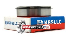 KBS 6205 2RS NR BALL BEARING, RUBBER SEALED  SNAP RING 25x52x15mm