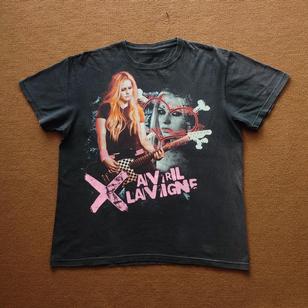 Rare Avril Lavigne Concert Tour Black 100% Cotton | eBay