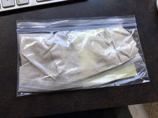 Alaska Volcano Ash (PLASTIC BAG) from Augustine Volcano Eruption, March 1986