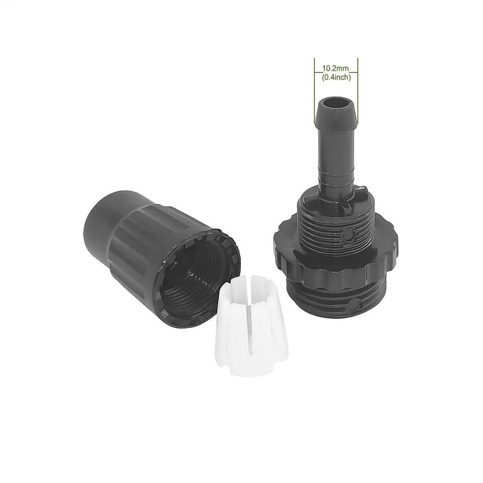 3 lots de connecteurs pour tuyau d'arrosage extensible Xhose femelle mâle kit... Foto 3 de 3