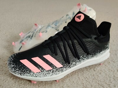 Adidas Adizero Afterburner Grail Stickball Baseball Cleats EH2367 Black Pink New