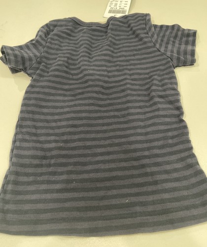 Brandy Melville- Girls Navy Blue Shortsleeve Shirt- One Size With Dirt Mark - Picture 2 of 4