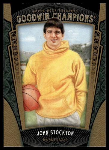 2015-16 Panini National Treasures Logoman John Stockton Utah Jazz #45