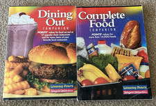 Weight Watchers Companion Book Set Lot Of 2 Complete Food Dining Out