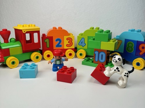 Lego Duplo 10558 Number Train Set 99% Complete 2013 Preschool Counting Retired - Picture 1 of 11