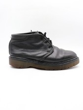 Vintage Doc Dr Martens 3 Eye Men's UK 9 US 10 Boot Chukka Black Leather England