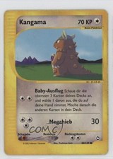 Kangaskhan German Pokemon e-Card Series Aquapolis #88 2003 on eBay