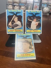 1959 Topps High # AS Lot #558 Frank Malzone/ #566 Roy Sievers/ #570 Bob Turley