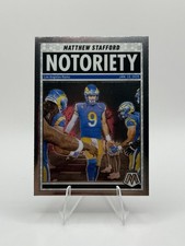 2025 Panini Mosaic - Notoriety Matthew Stafford #7