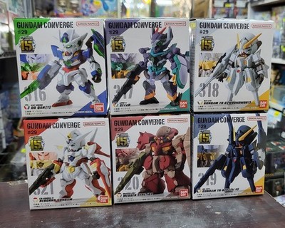 Bandai FW GUNDAM CONVERGE #29 Set of 6 00 Qan[T] GFreD TR-6 Messer Reborns