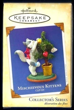 2004 Hallmark MISCHIEVOUS KITTENS Keepsake 6th In Series New