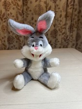 Vintage 1971 Warner Bros.   Bugs Bunny  Stuffed Plush Animal Sitting 9  