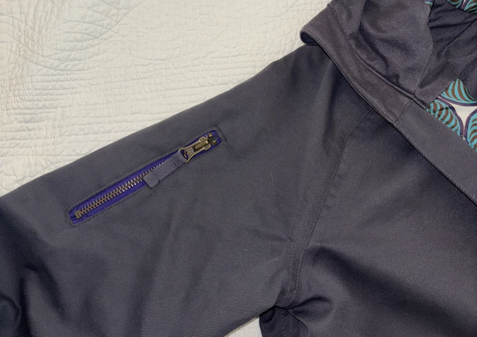 Burton Dry Ride Mujer Pequeño Gris 1/4 Cremallera Snowboard Esquí Abrigo con Elegante Forro Foto 4 de 4