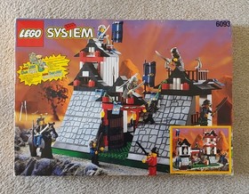 Lego 100% Complete NINJA 6093 Flying Ninja's Fortress Castle. Box. Book. INSURED
