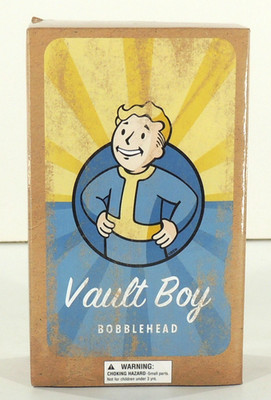 Vault Boy Bobblehead 111 Loot Crate Exclusive 2015 Bethesda ThinkGeek (SEALED)