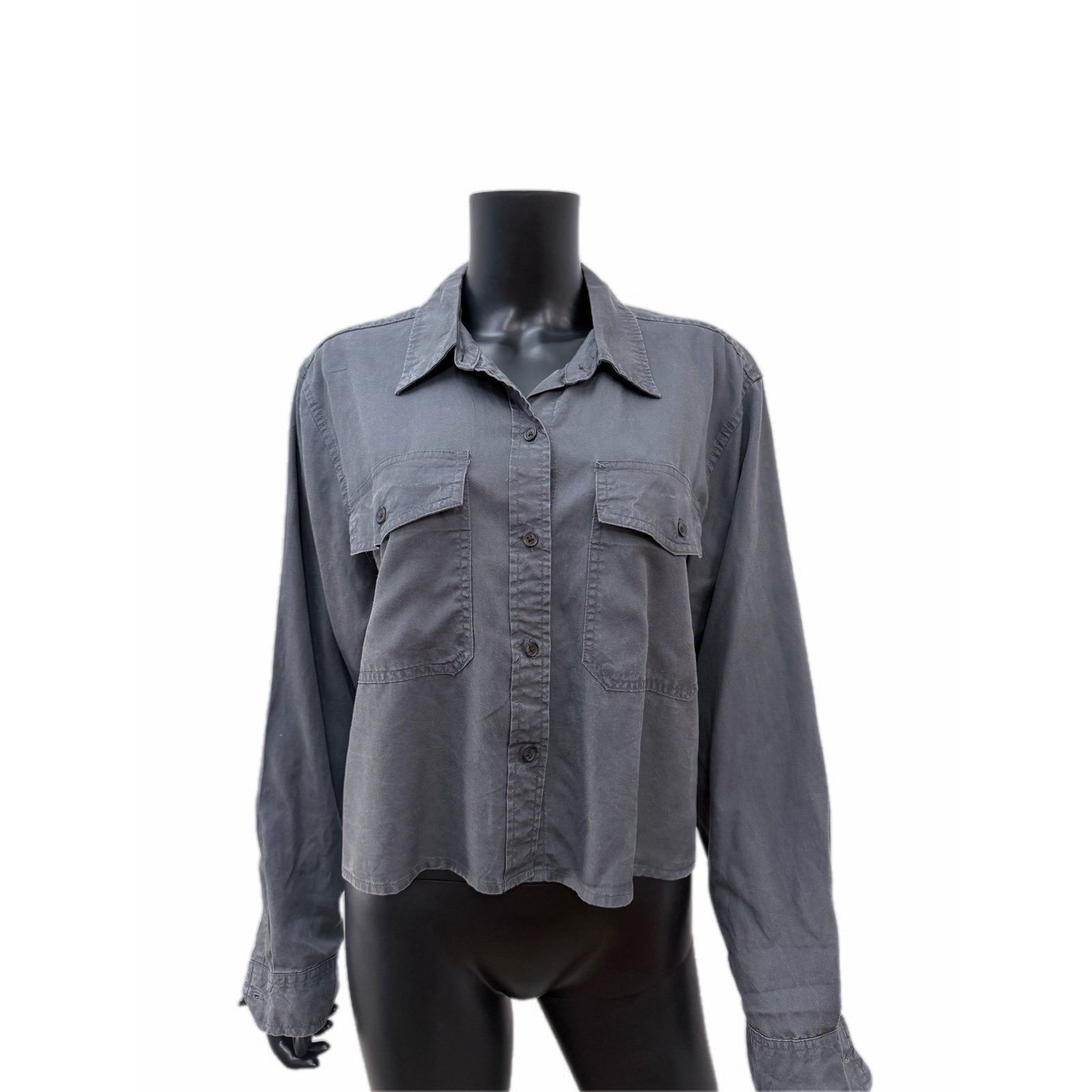 Universal Thread 100% Lyocell Utility Button Down… - image 3