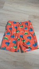 Wonder Nation Boys' Alligator Print Swim Trunks