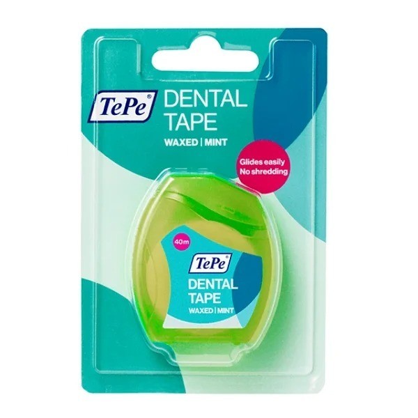 TePe Dental Tape 40M / Wide, Waxed and Minted