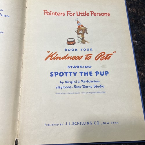 Pointers for Little Persons︱Kindness to Pets︱Book Four︱1945︱Hardback Book - Picture 11 of 15