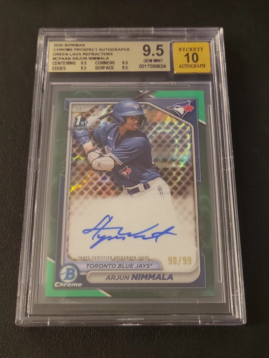 Beckett Grading Services (BGS) 9.5 Graded Baseball Toronto Blue
