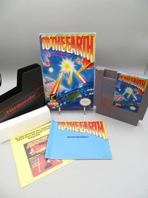 Videojuego Nintendo NES To the Earth Juego Completo Casi Nuevo
