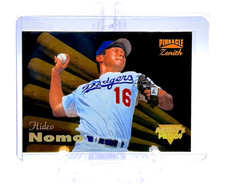 HIDEO NOMO 1996 Pinnacle Zenith #84 BASE SET ARTIST'S PROOF PARALLEL DODGERS