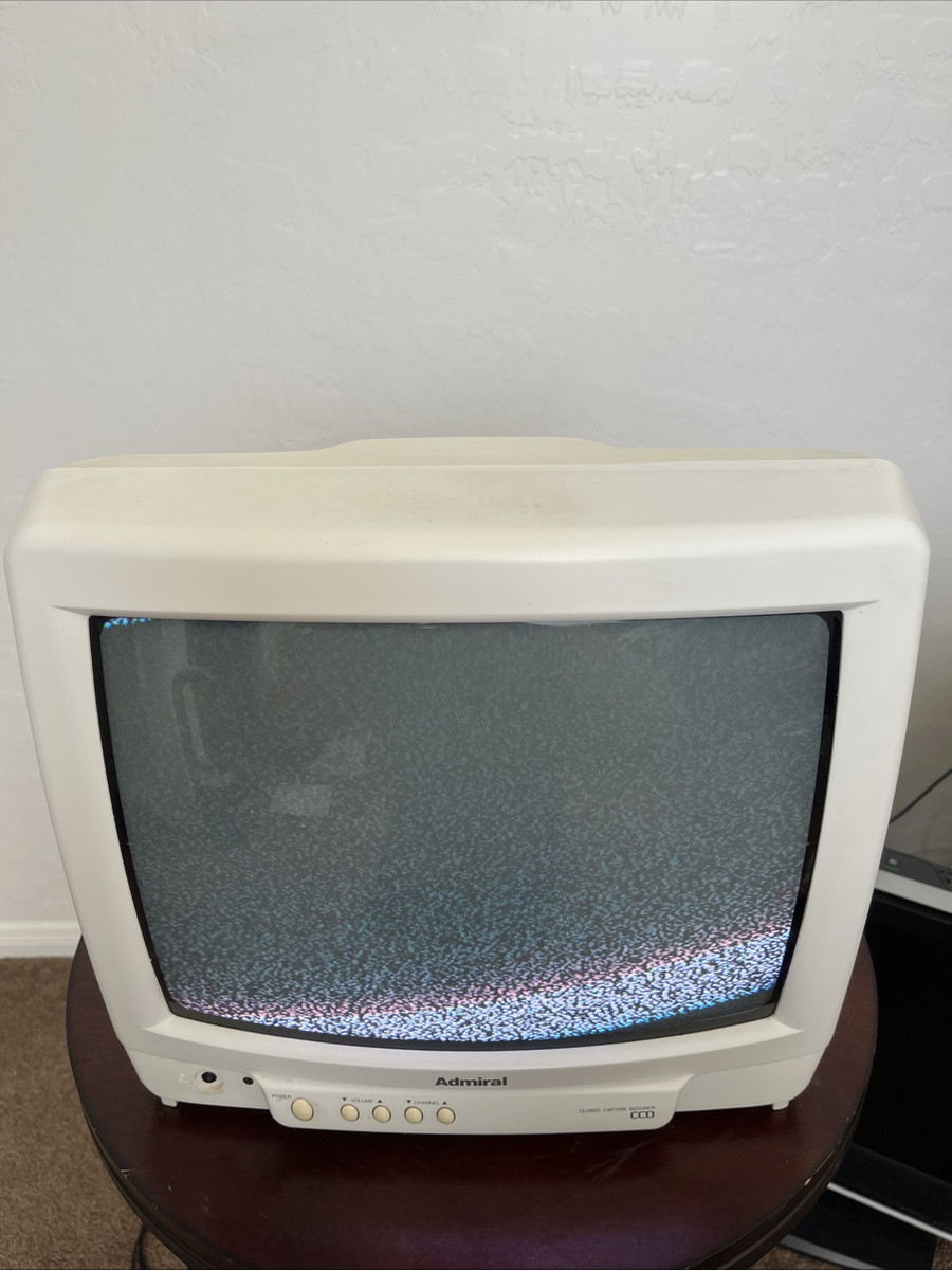 Vintage ADMIRAL 14” CRT TV - Retro Gaming - Model GOJ 12310 Vintage ADMIRAL 14” CRT TV - Retro Gaming - Model GOJ 12310
