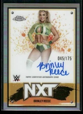 2025 Topps Chrome WWE Brinley Reece #NXT-BRC Autograph Refractor /175